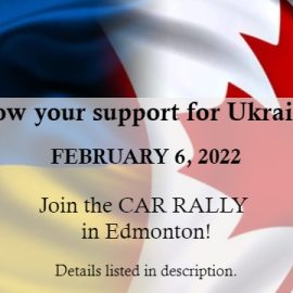 Car rally to support Ukraine